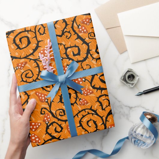 Halloween-Muster Geschenkpapier (Schenken)