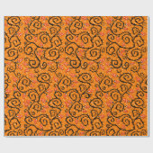 Halloween-Muster Geschenkpapier (Flach)