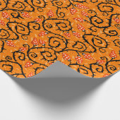 Halloween-Muster Geschenkpapier (Ecke)