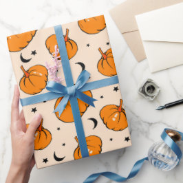 Halloween-Muster  Geschenkpapier
