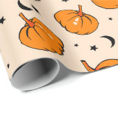 Halloween-Muster  Geschenkpapier (Rolleneckpunkt)
