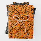 Halloween-Muster  Geschenkpapier Set (Beispiel)