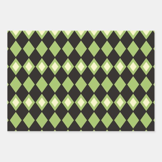 Halloween-Muster Geschenkpapier Set (Vorderseite 2)