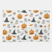 Halloween-Muster Geschirrtuch (Horizontal)