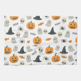 Halloween-Muster Geschirrtuch