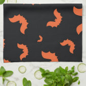 Halloween-Muster Geschirrtuch (Gefaltet)