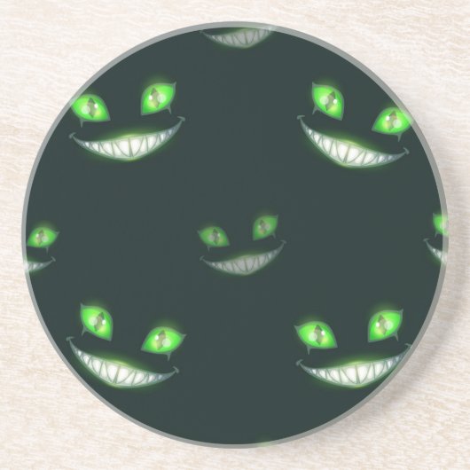 Halloween-Muster Getränkeuntersetzer (Vorne)