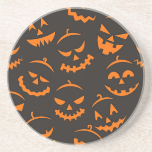 Halloween-Muster Getränkeuntersetzer
