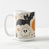 Halloween-Muster Kaffeetasse (Links)