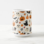 Halloween-Muster Kaffeetasse (Mittel)