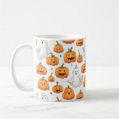 Halloween-Muster Kaffeetasse (Links)
