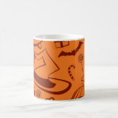 Halloween-Muster Kaffeetasse (Mittel)
