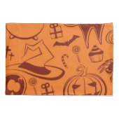 Halloween-Muster Kissenbezug (Rückseite)
