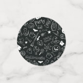 Halloween-Muster Konfetti (Klein Vorderseite)