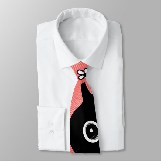 Halloween-Muster Krawatte (Gebunden)