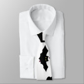 Halloween-Muster Krawatte (Gebunden)