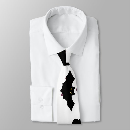 Halloween-Muster Krawatte (Gebunden)