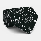 Halloween-Muster Krawatte (Gerollt)