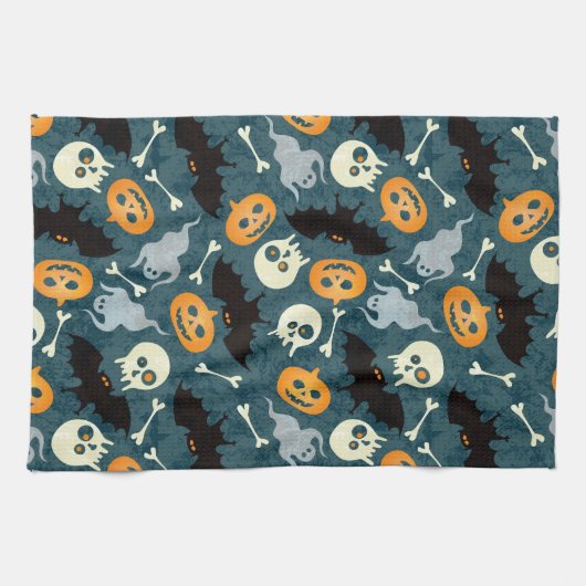 Halloween-Muster Küchentuch (Horizontal)