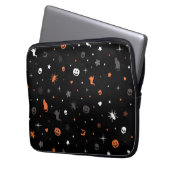 Halloween-Muster Laptopschutzhülle (Vorderseite Links)