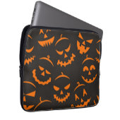 Halloween-Muster Laptopschutzhülle (Vorne Rechts)