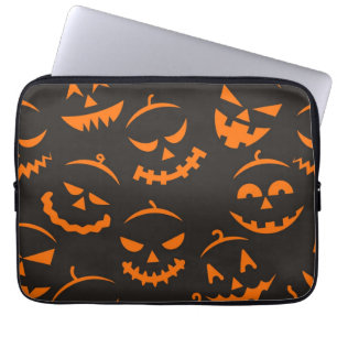 Halloween-Muster Laptopschutzhülle