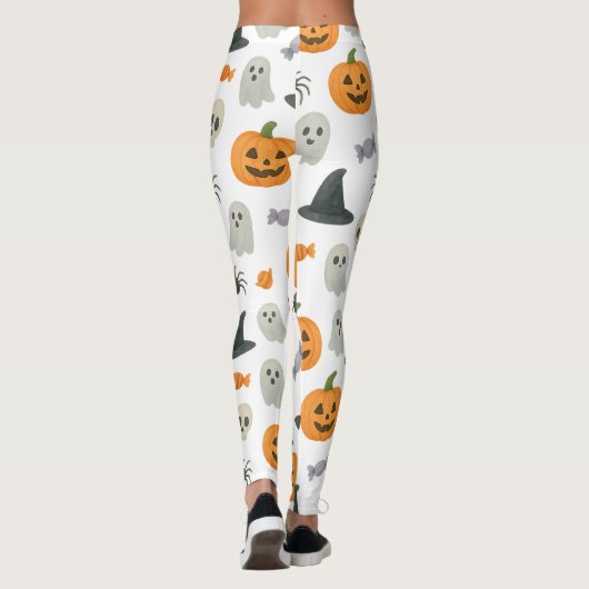 Halloween-Muster Leggings (Rückseite)