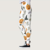 Halloween-Muster Leggings (Links)