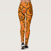 Halloween-Muster Leggings (Rückseite)