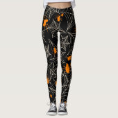 Halloween-Muster Leggings (Vorderseite)