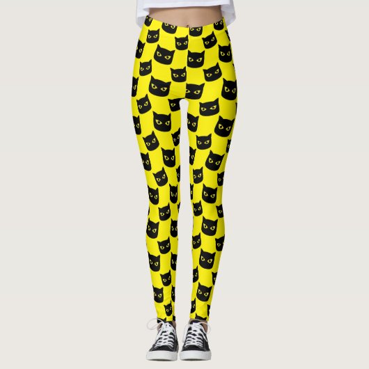 Halloween-Muster Leggings (Vorderseite)