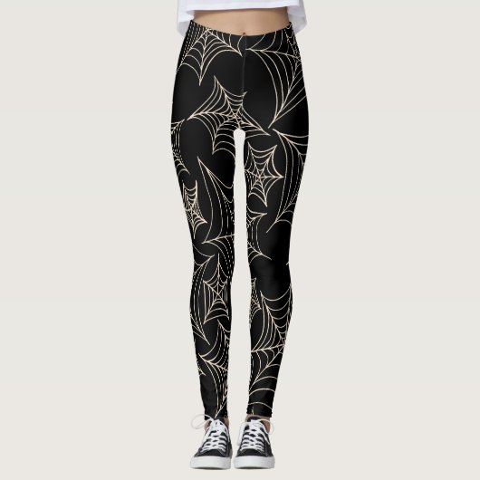 Halloween-Muster Leggings (Vorderseite)
