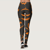 Halloween-Muster Leggings (Rückseite)