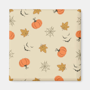 Halloween-Muster Magnet