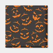 Halloween-Muster Magnet (Vorne)