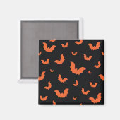 Halloween-Muster Magnet (Vorderseite/Rückseite)