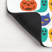 Halloween-Muster-Mauspad Mousepad (Ecke)