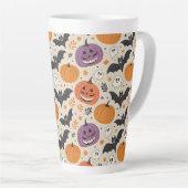 Halloween-Muster Milchtasse (Rechte Ecke)