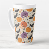 Halloween-Muster Milchtasse (Linke Ecke)