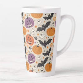 Halloween-Muster Milchtasse