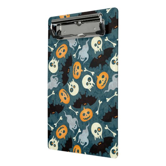 Halloween-Muster Mini Klemmbrett (Gewinkelt2)
