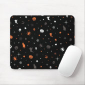 Halloween-Muster Mousepad (Mit Mouse)