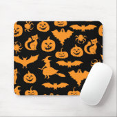 Halloween-Muster Mousepad (Mit Mouse)