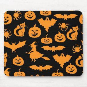 Halloween-Muster Mousepad