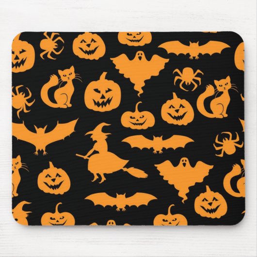 Halloween-Muster Mousepad (Vorne)