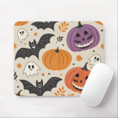 Halloween-Muster Mousepad (Mit Mouse)