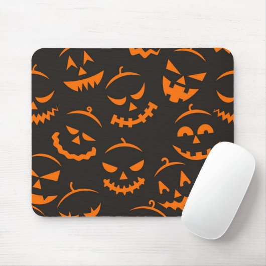 Halloween-Muster Mousepad (Mit Mouse)