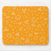 Halloween-Muster Mousepad (Vorne)