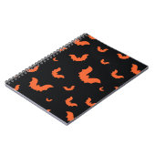 Halloween-Muster Notizblock (Linke Seite)