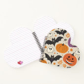 Halloween-Muster Notizblock (Innenseite)